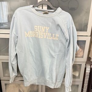 Eighty Eight Light Blue Crew Neck Sweater